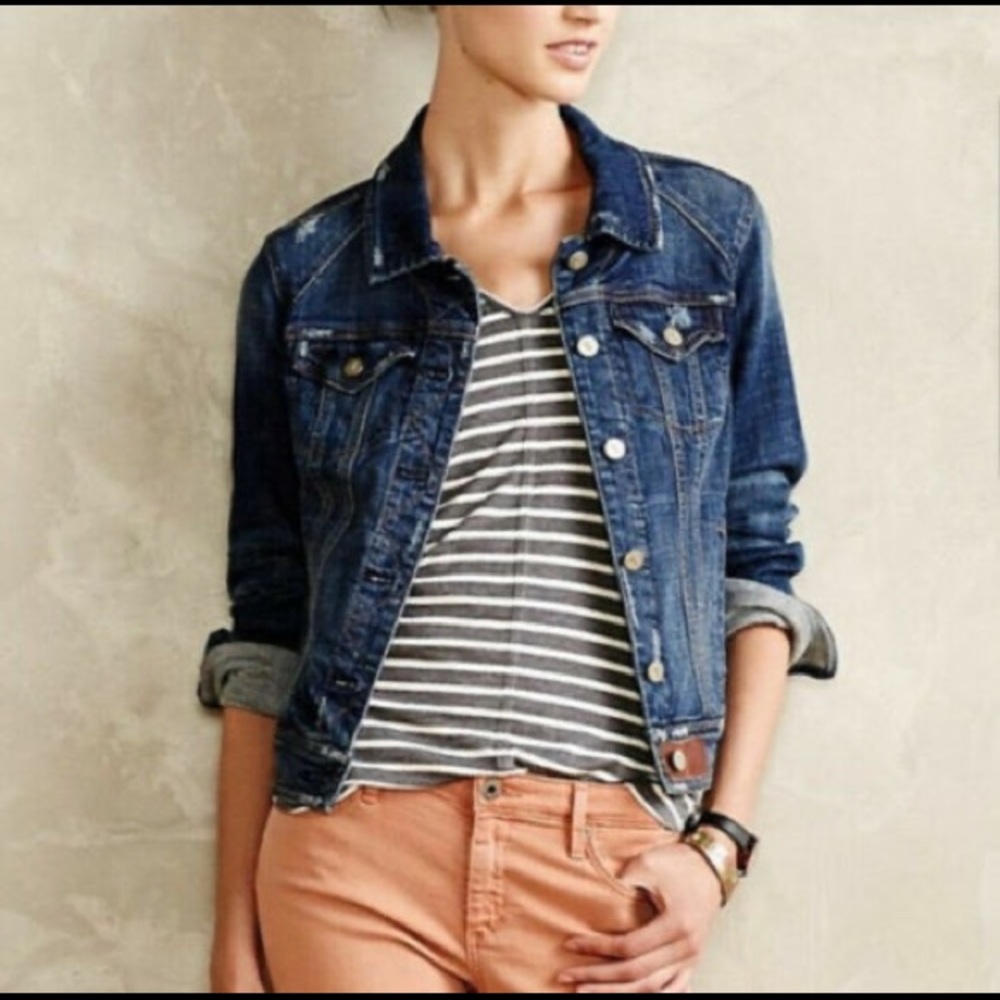 Pilcro and the Letterpress denim jacket